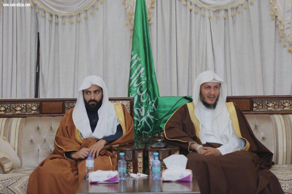 الشيخان العتيق والعنزي في العلا لمحاضرتين عن خطر جماعتي الإخوان والتبليغ،وفي زيارة لمجلس عشيرة البدنة.