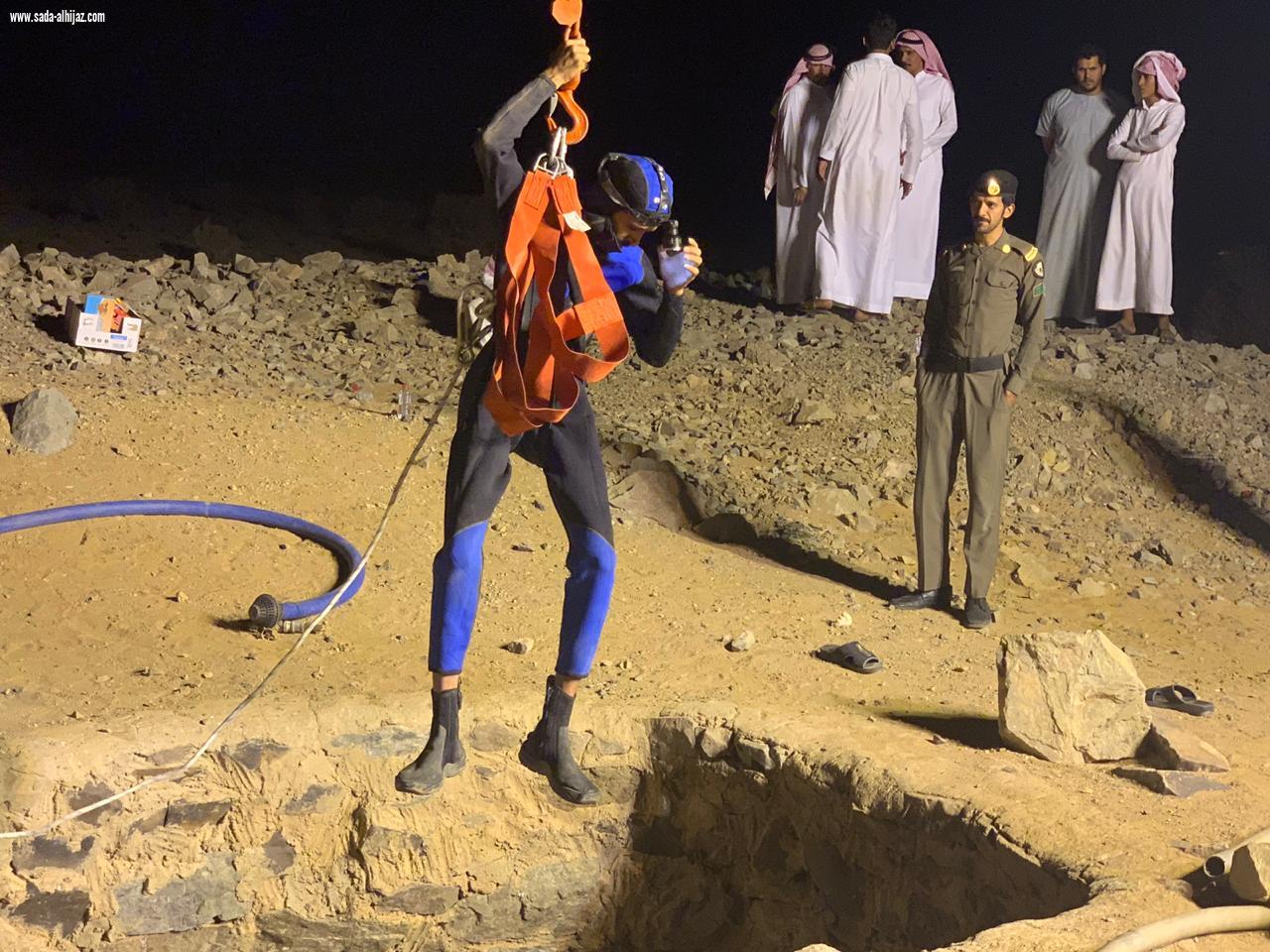 سقوط شاب عشريني داخل بئر شمال شرق محافظة المهد