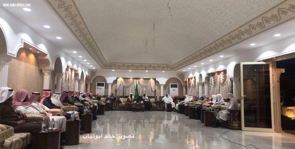 الشيخان العتيق والعنزي في العلا لمحاضرتين عن خطر جماعتي الإخوان والتبليغ،وفي زيارة لمجلس عشيرة البدنة.