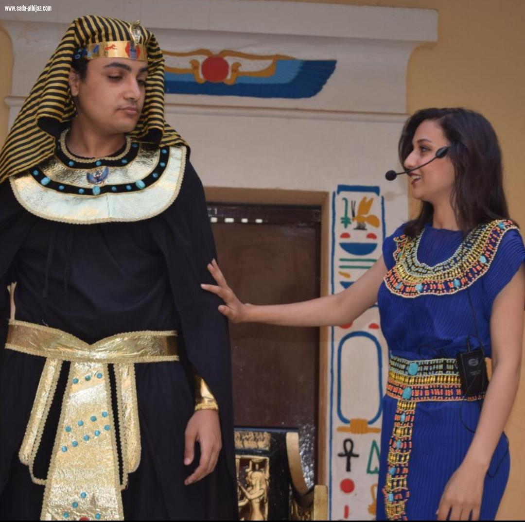 صراع الملوك مسرحية عن حتشبسوت وتحتمس الثالث بالقرية الفرعونية