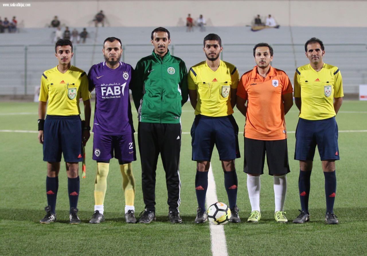 ملعب نادي ضمك يشهد مواجهتين مثيره في دور  الثمانية من كأس خميس مشيط لكرة القدم 