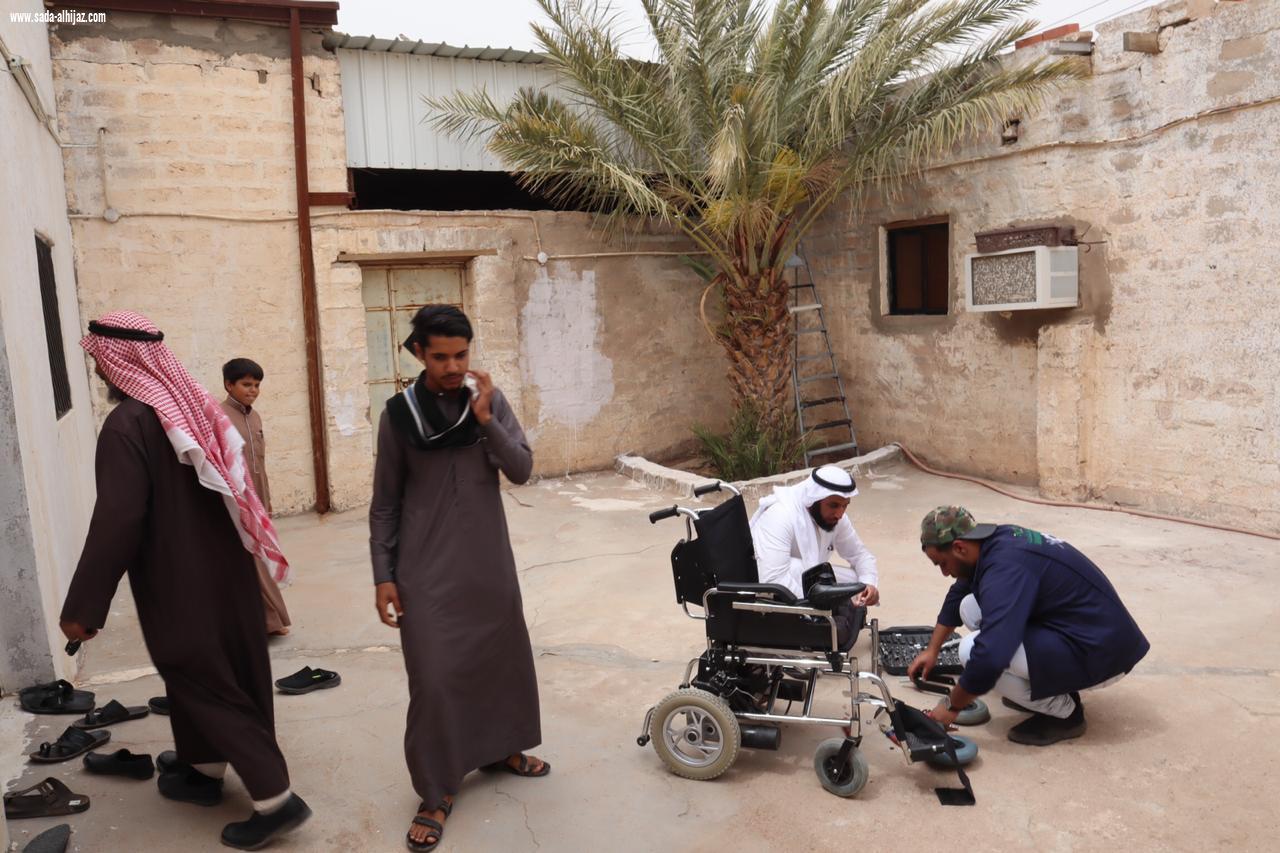 طيبة للإعاقة الحركية في هجر وقرى المدينة لتقديم خدماتها