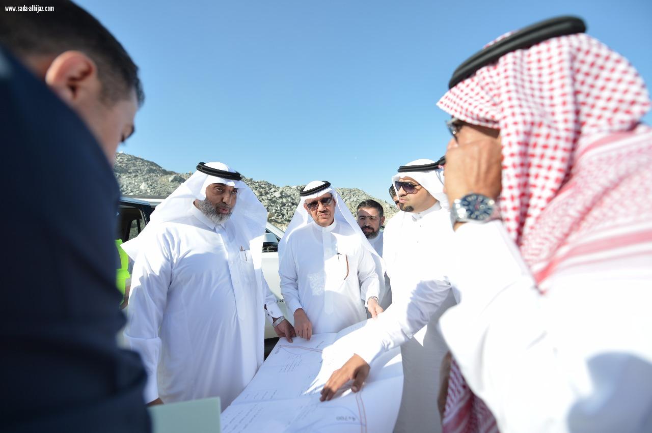 الهيج يتفقد مشاريع الطريق الدائري الرابع بمكة والاستفادة منه في موسم الحج القادم