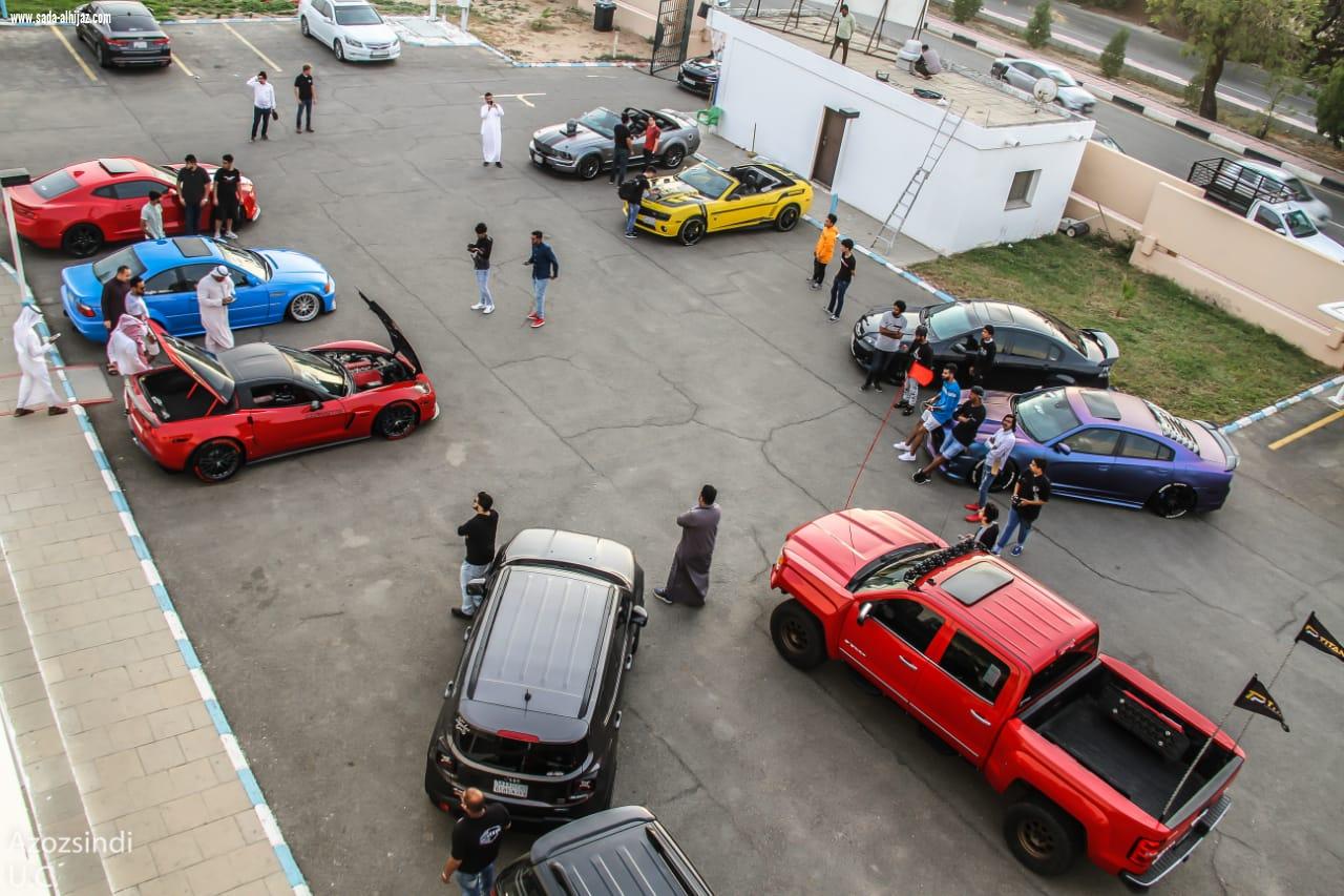 الاماراتي [بطي الظاهري] يلقي دورة عن السيارات المعدلة في بيت شباب جدة