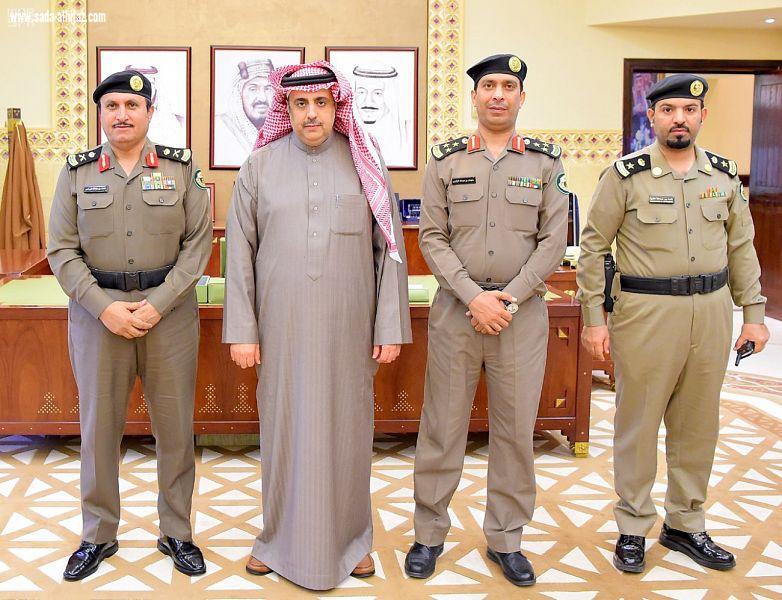 وكيل إمارة منطقة الرياض يستقبل مدير الإدارة العامة للمرور ومدير مرور منطقة الرياض