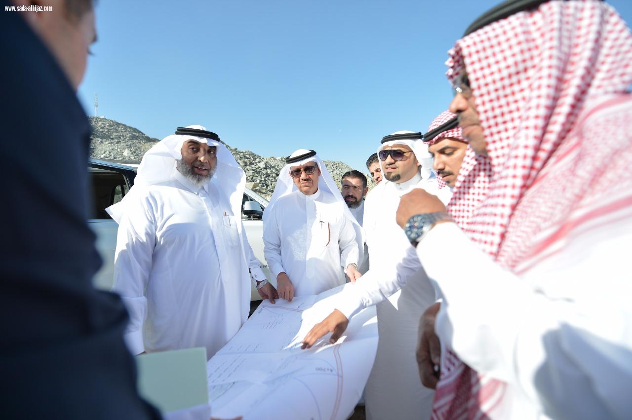 الهيج يتفقد مشاريع الطريق الدائري الرابع بمكة والاستفادة منه في موسم الحج القادم