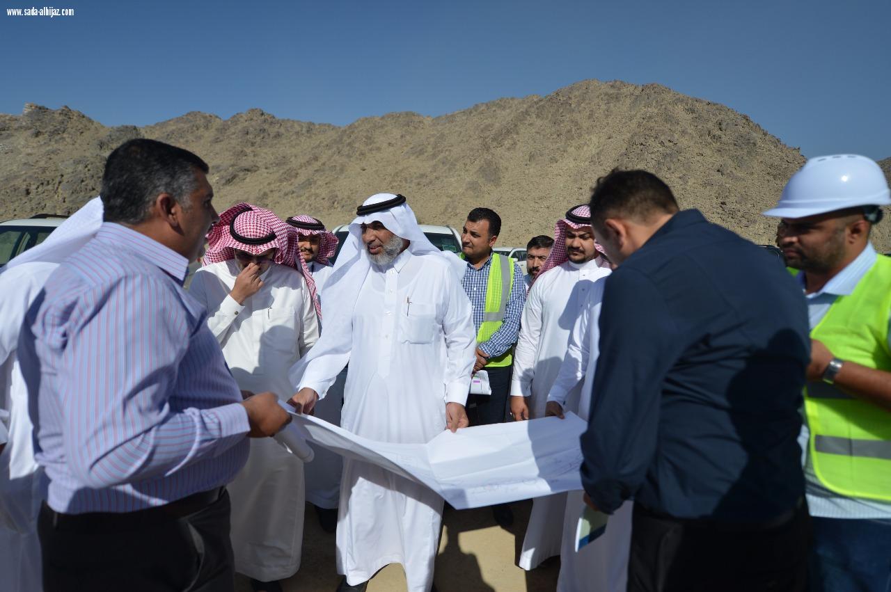 الهيج يتفقد مشاريع الطريق الدائري الرابع بمكة والاستفادة منه في موسم الحج القادم