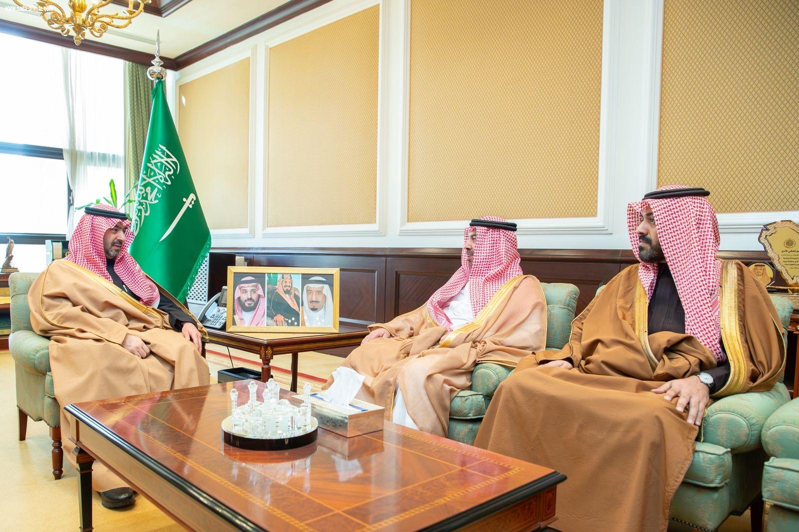 نائب أمير منطقة تبوك يستقبل العضو المنتدب لشركة تبوك للتنمية الزراعية  