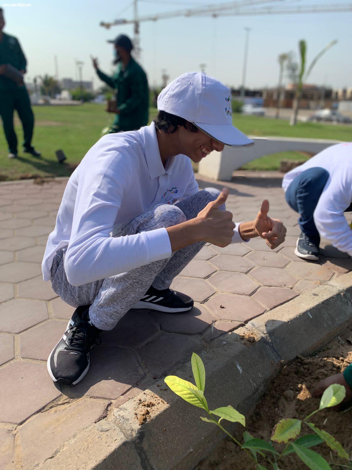أمانة جدة تنظم مبادرة تشجير بمشاركة ذوي الإعاقة الذهنية