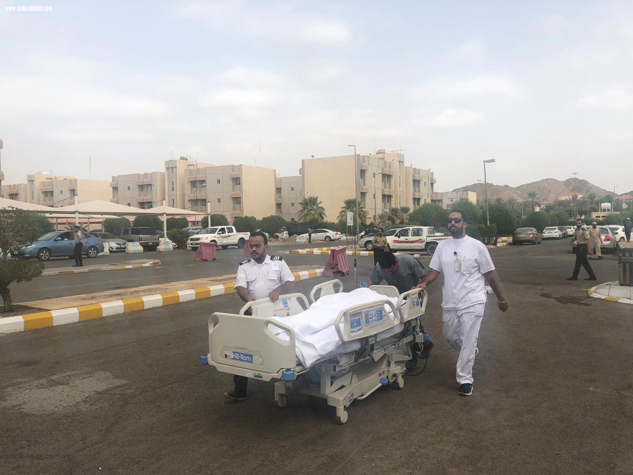 مستشفى الملك فهد بالمدينة يُنفذ فرضية حريق بالتعاون مع الدفاع المدني بالمنطقة