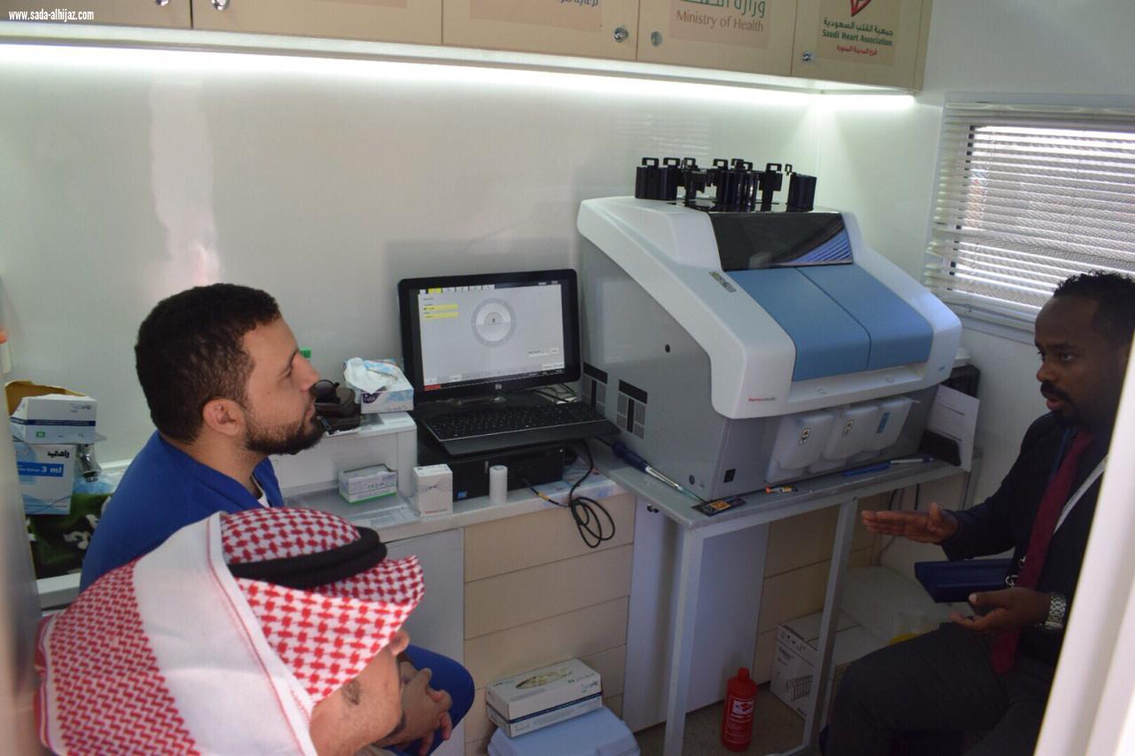 الجمعية السعودية الخيرية قلوبنا تنظم فعالية تحت شعار تطوعي صحة بمجمع عالية المدينة التجاري