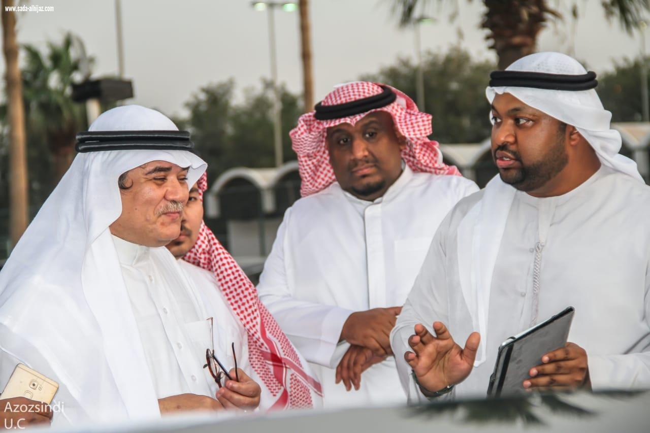 الاماراتي [بطي الظاهري] يلقي دورة عن السيارات المعدلة في بيت شباب جدة