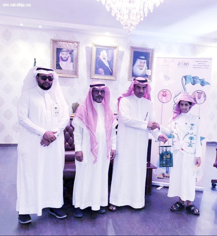 زيارة مدرسة يزيد بن عبد الملك المتوسطة لمكتب وزارة البيئة والمياه والزراعة بالطائف