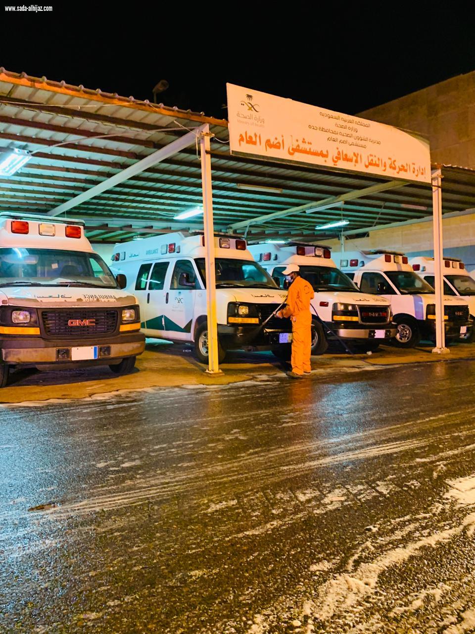 بلدية محافظة أضم تجند  42 موظف و130 عامل تساندهم 40 آلية لتنفيذ خطة بلدية محافظة أضم لمكافحة فيروس كورونا