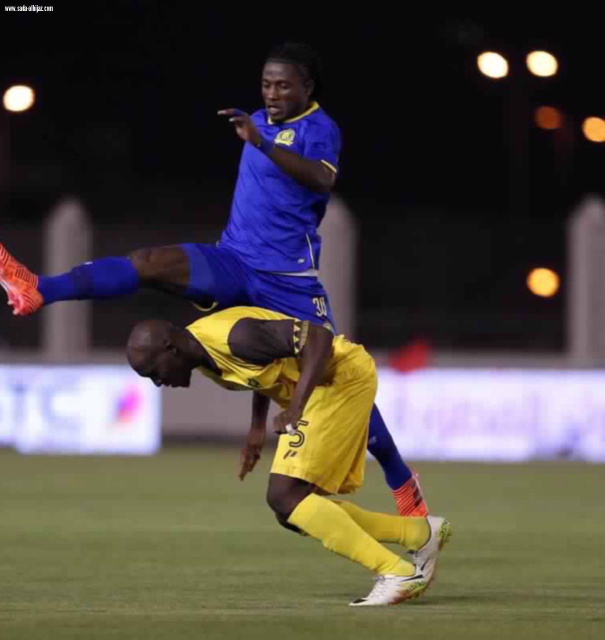           النصر يسجل تعادلاً رابعاً أمام أُحد